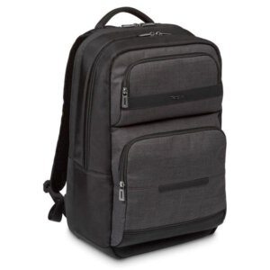 TARGUS TSB912EU CitySmart 12.5, 13, 13.3, 14, 15, 15.6″ Advanced Laptop Backpack – Black/Grey