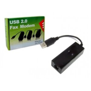 מודם פקס חיצוני – USB2.0 External Chipset Conexant CX93010