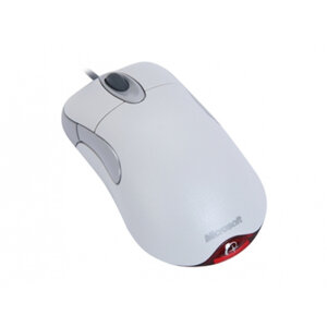 עכבר אופטי של מיקרוסופט אינטלי לבן PS2/USB D58-00041